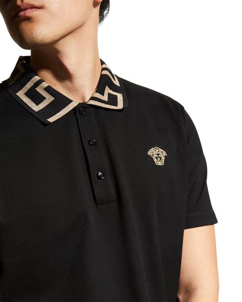 Versace greca collar shirts